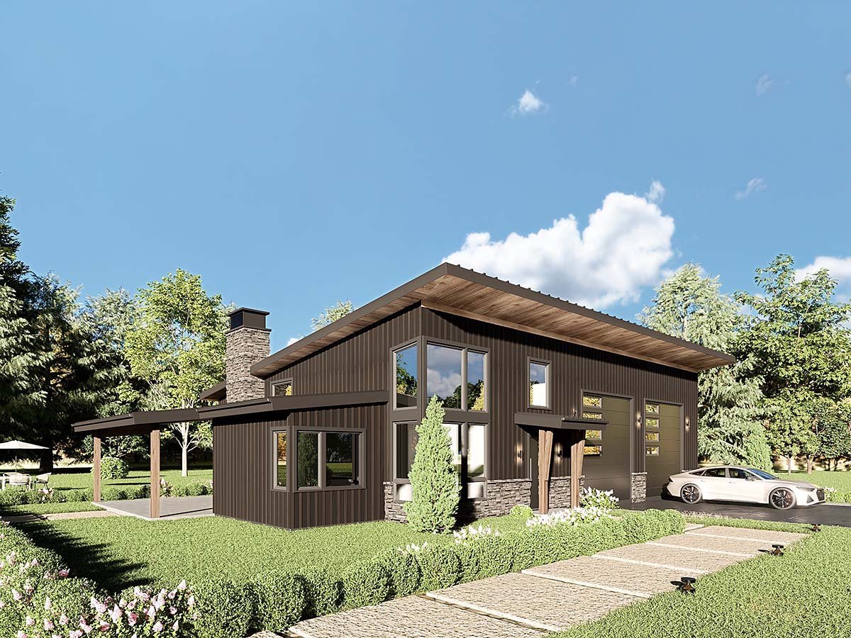 House Plan 83813 Elevation