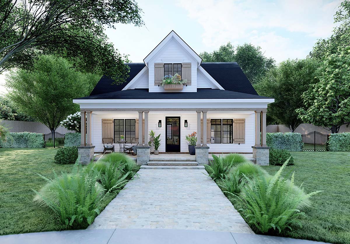 House Plan 83905 Elevation