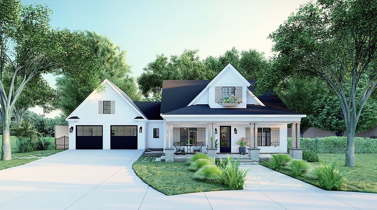 House Plan 83906 Elevation