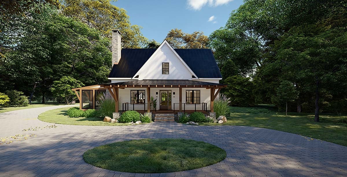 House Plan 83910 Elevation