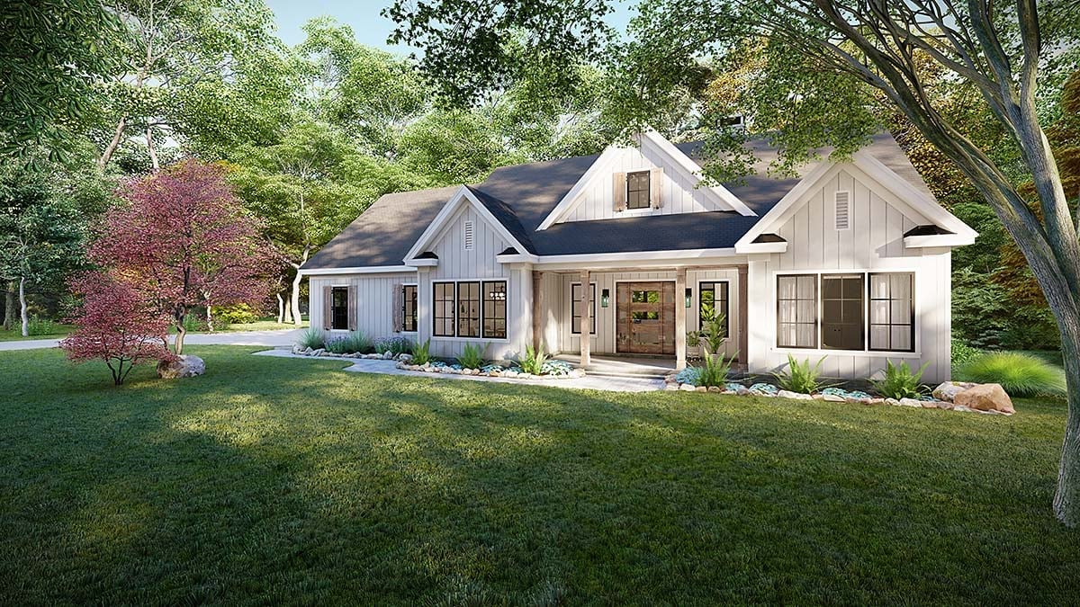 House Plan 83911 Elevation