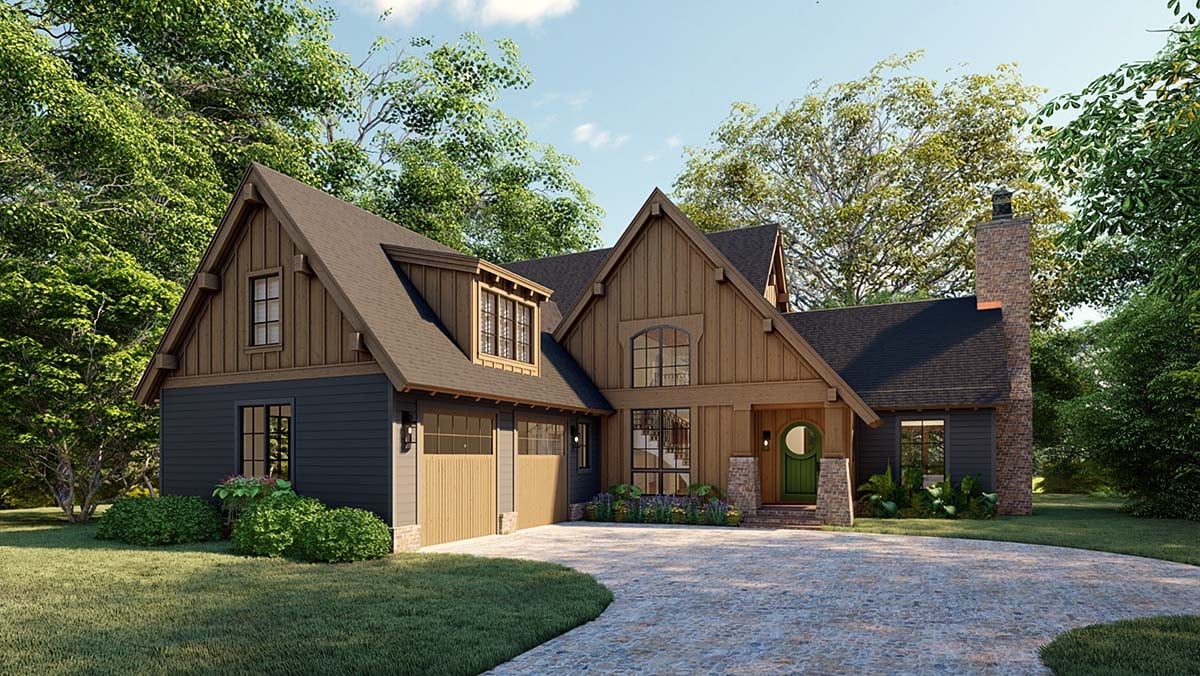 House Plan 83913 Elevation