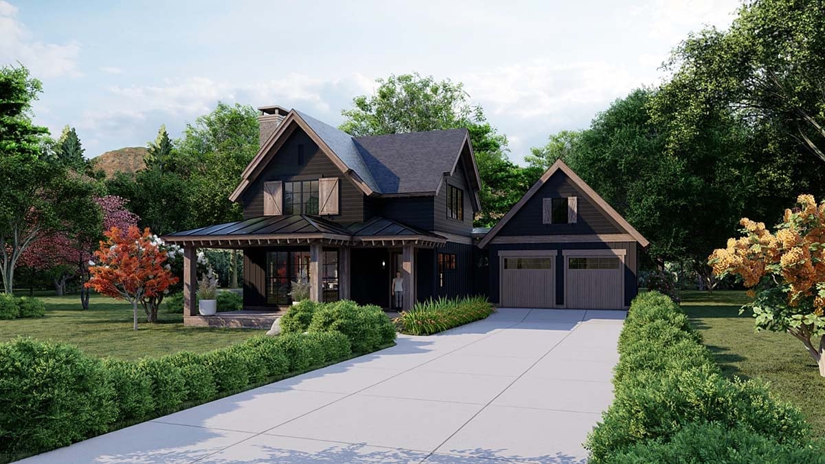 House Plan 83914 Elevation