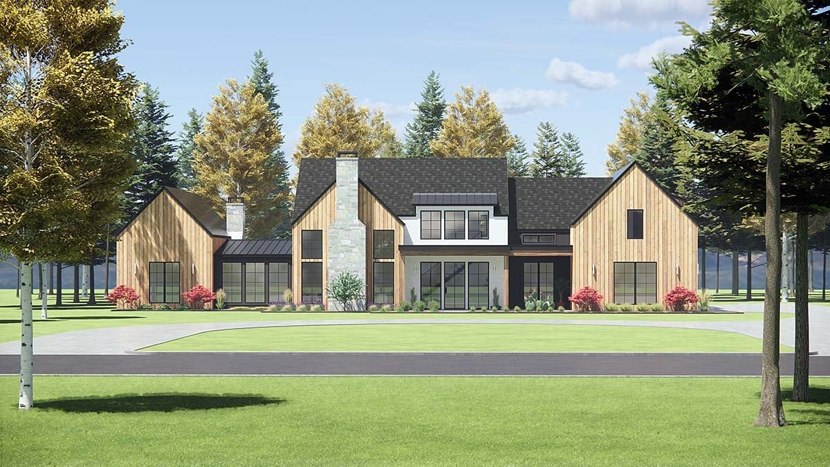 House Plan 84110 Elevation