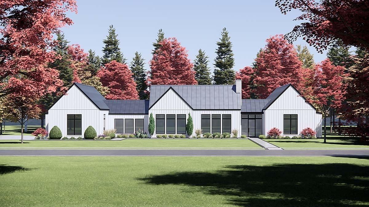 House Plan 84111 Elevation