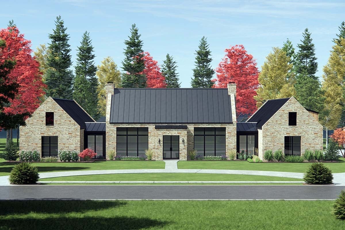 House Plan 84114 Elevation