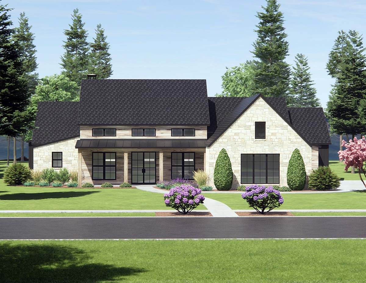 House Plan 84116 Elevation