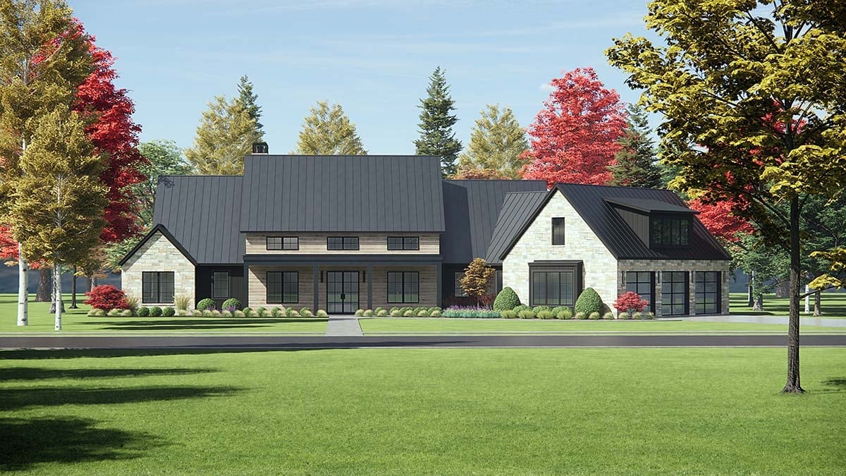 House Plan 84124 Elevation