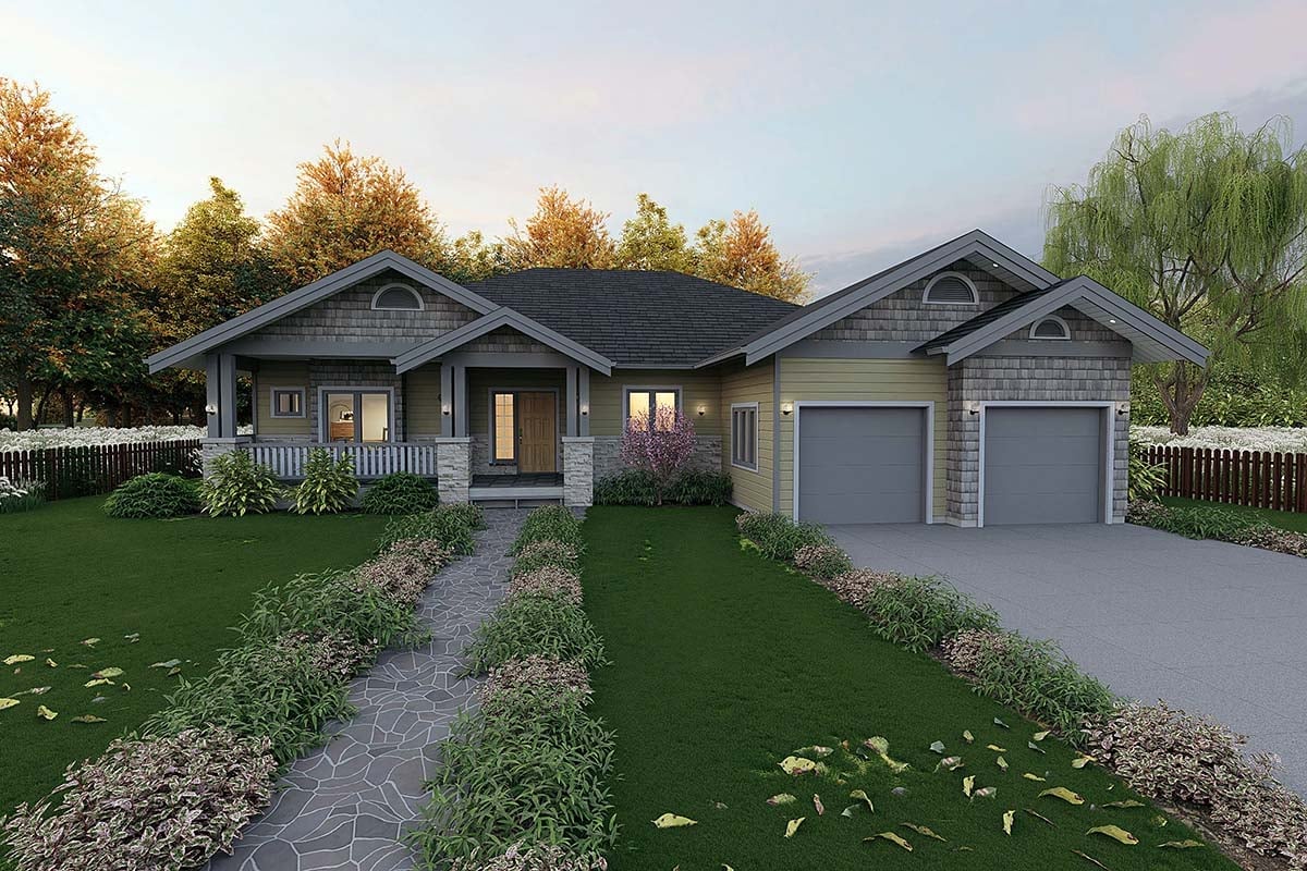 House Plan 84603 Elevation