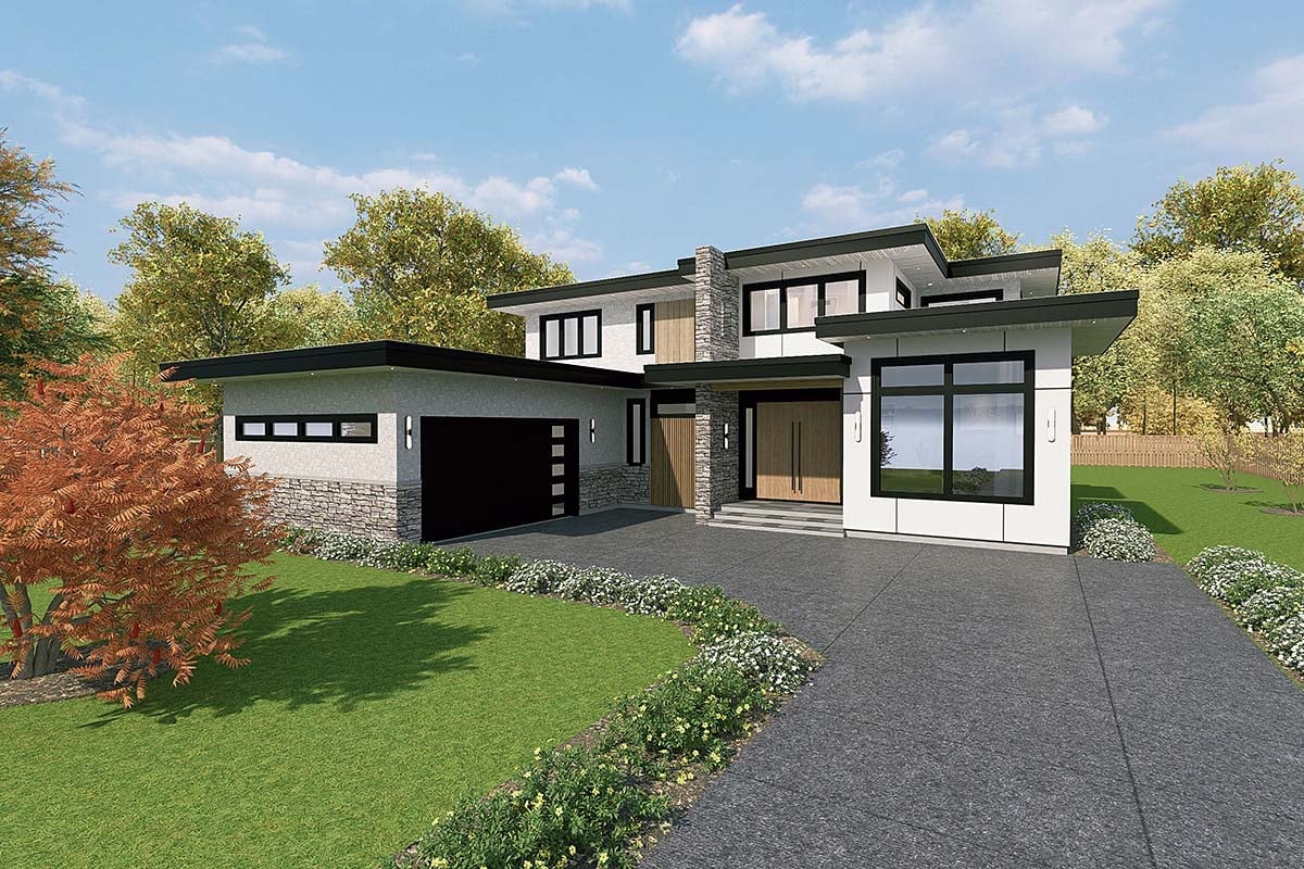 House Plan 84607 Elevation