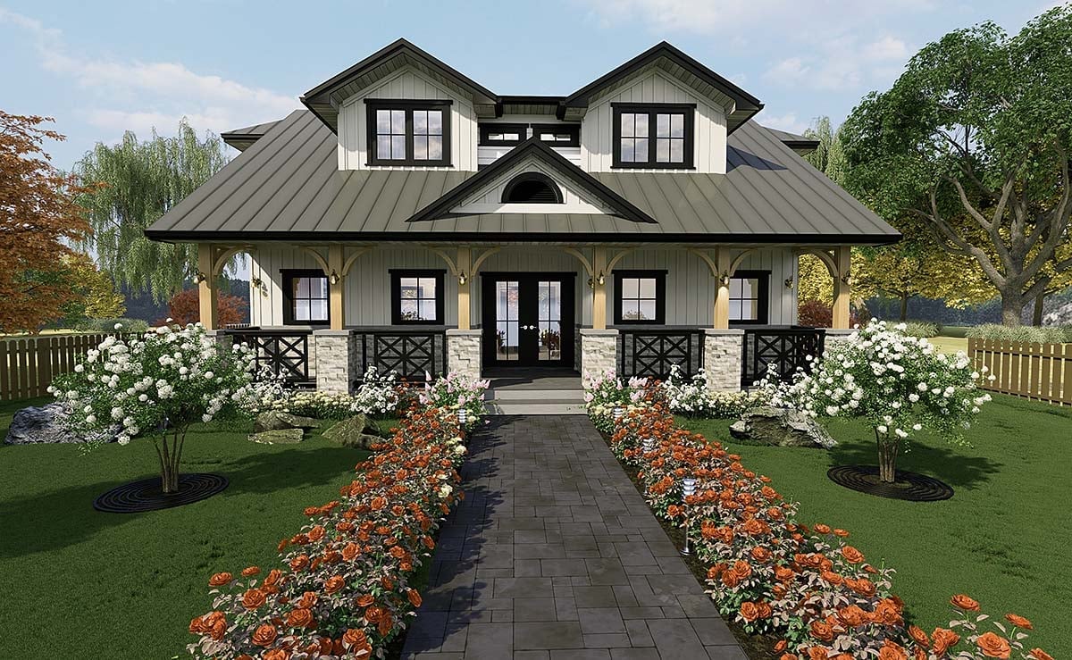 House Plan 84611 Elevation