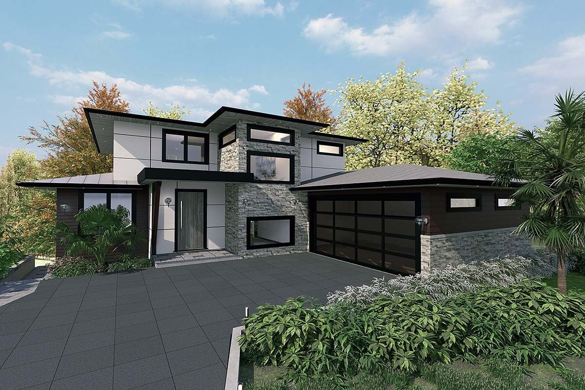 House Plan 84614 Elevation