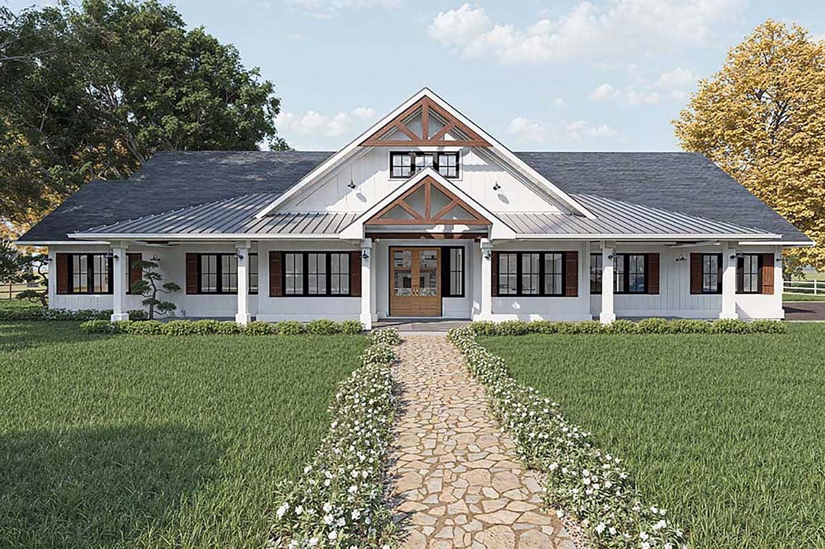 House Plan 84632 Elevation