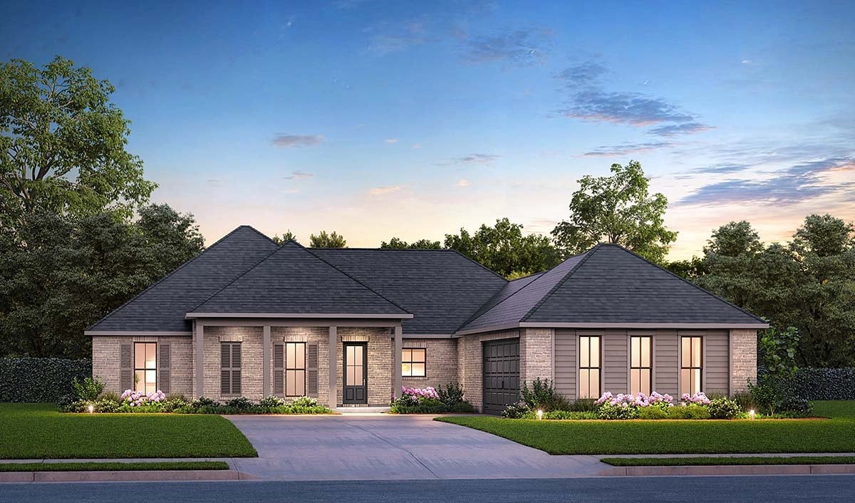 House Plan 84703 Elevation