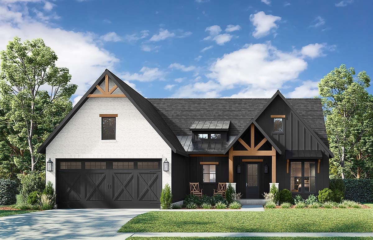 House Plan 84706 Elevation