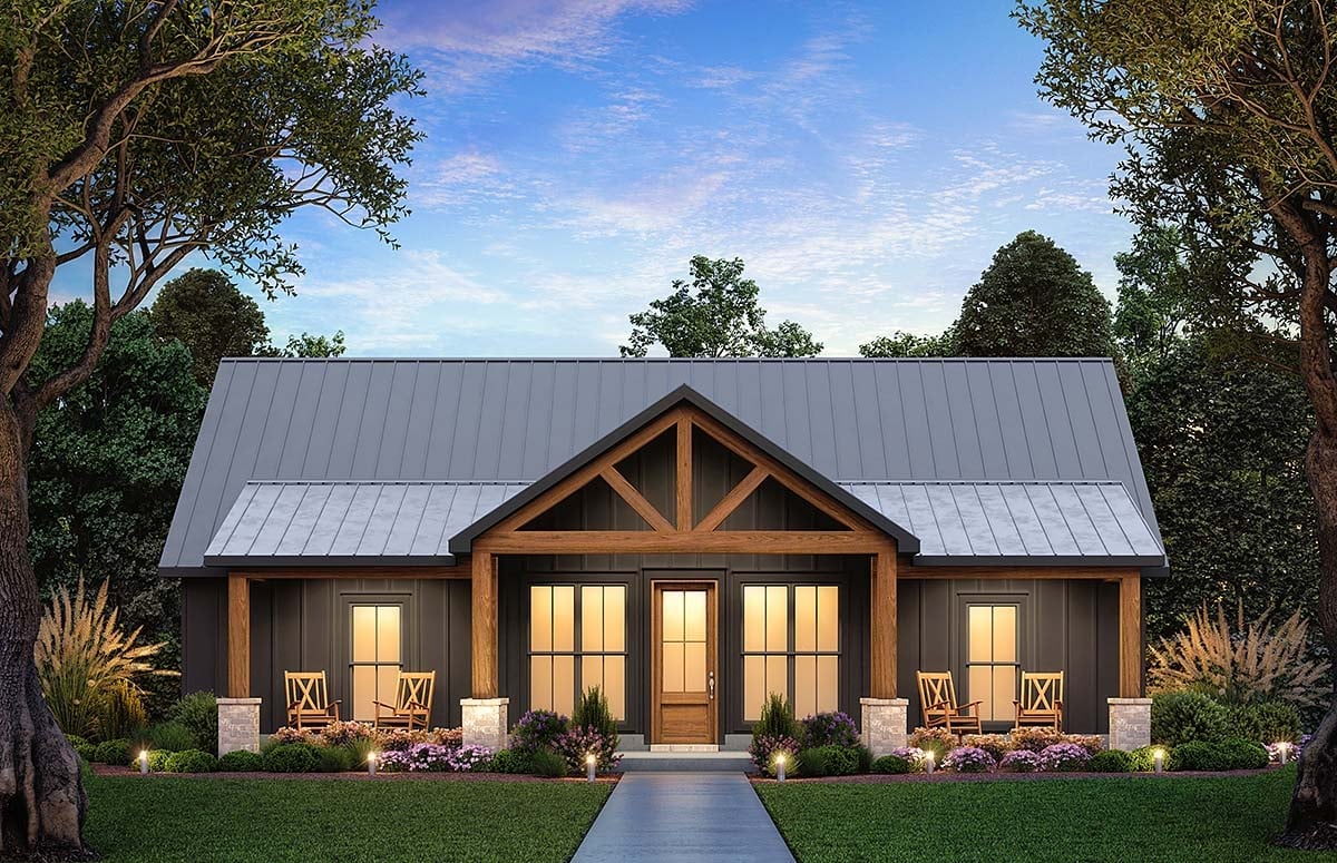 House Plan 84708 Elevation