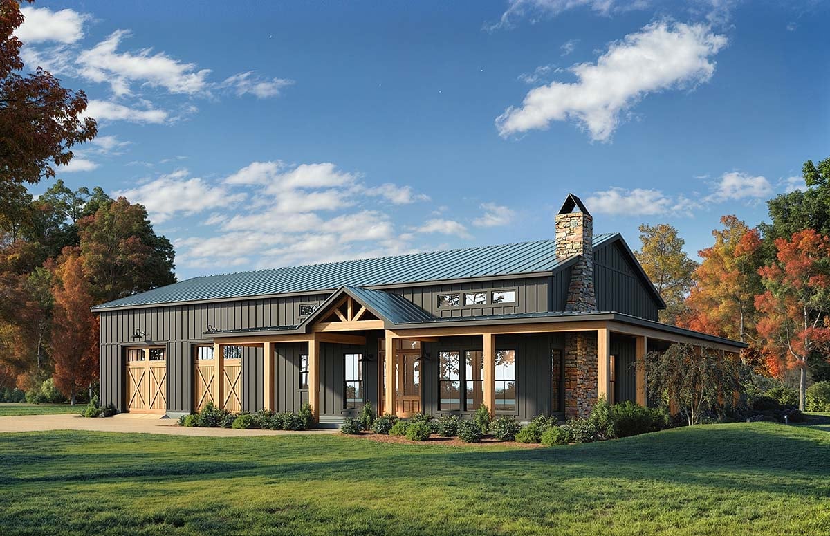 House Plan 84710 Elevation