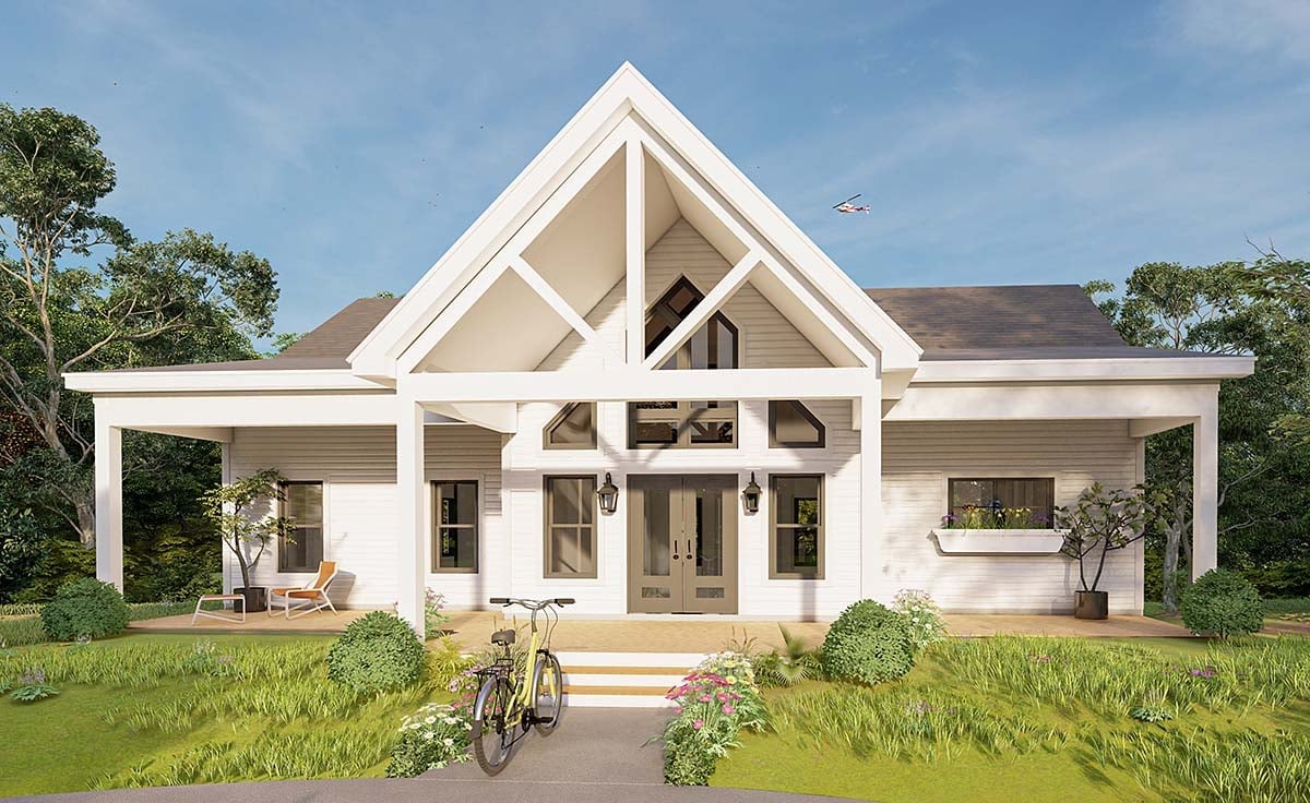 House Plan 84816 Elevation