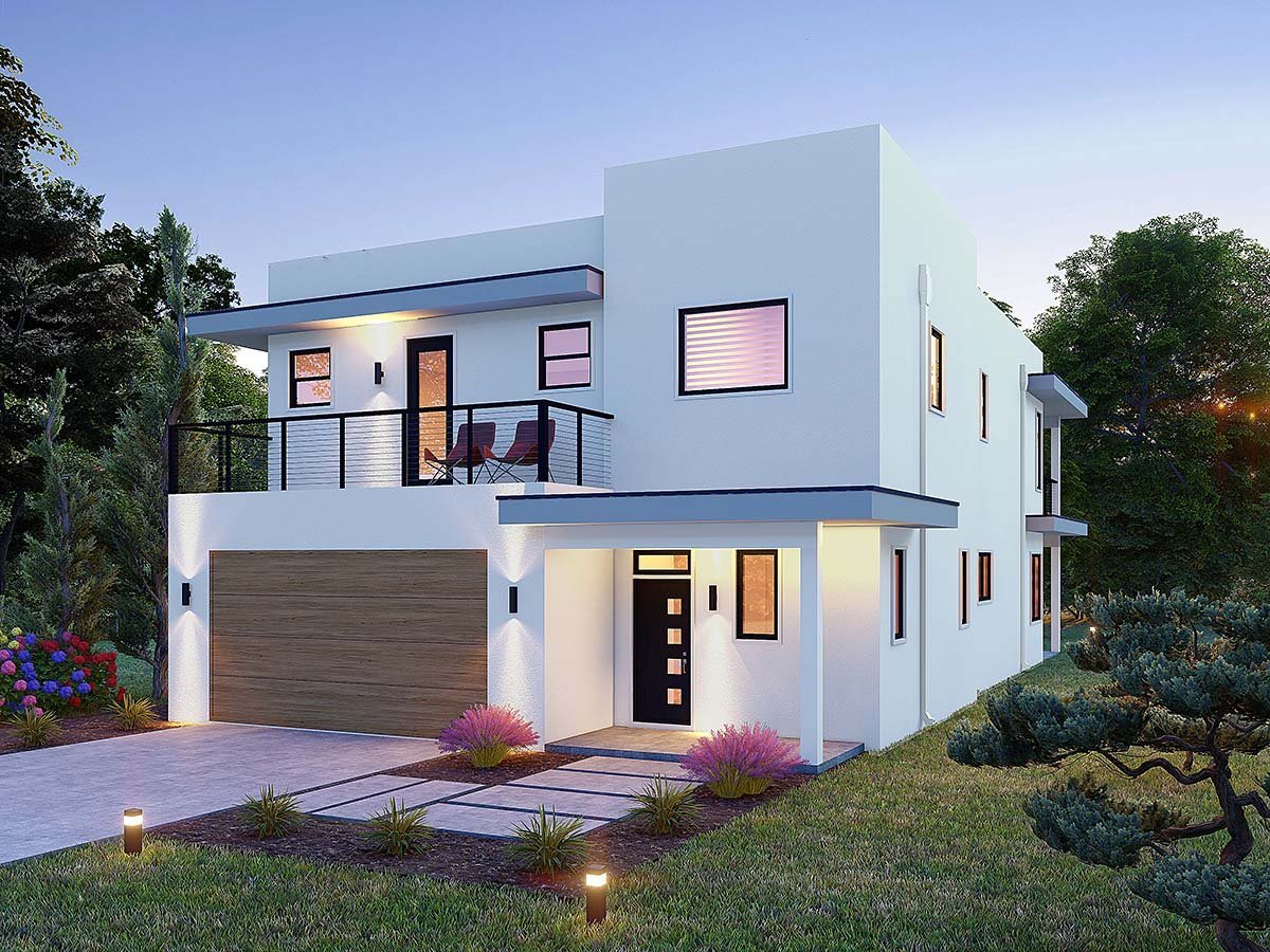 House Plan 84833 Elevation