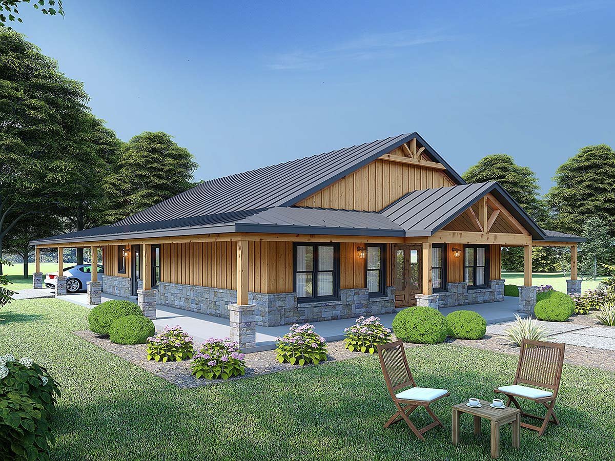 House Plan 84839 Elevation