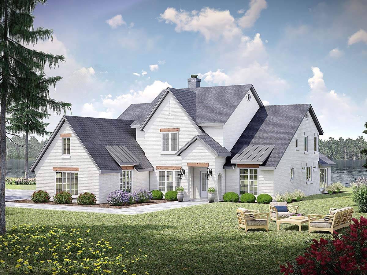 House Plan 84858 Elevation
