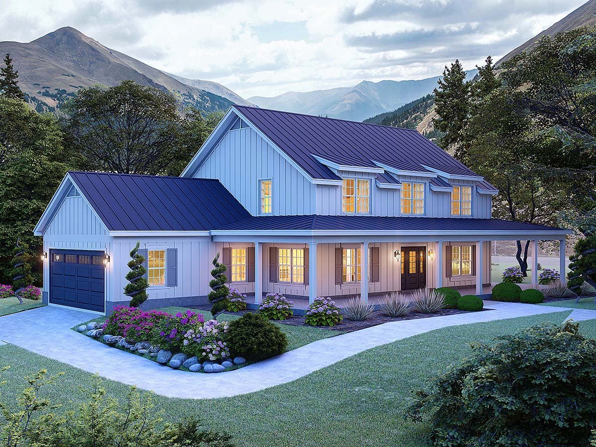 House Plan 84861 Elevation