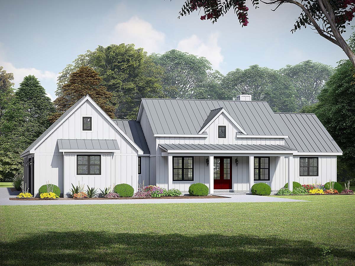 House Plan 84865 Elevation
