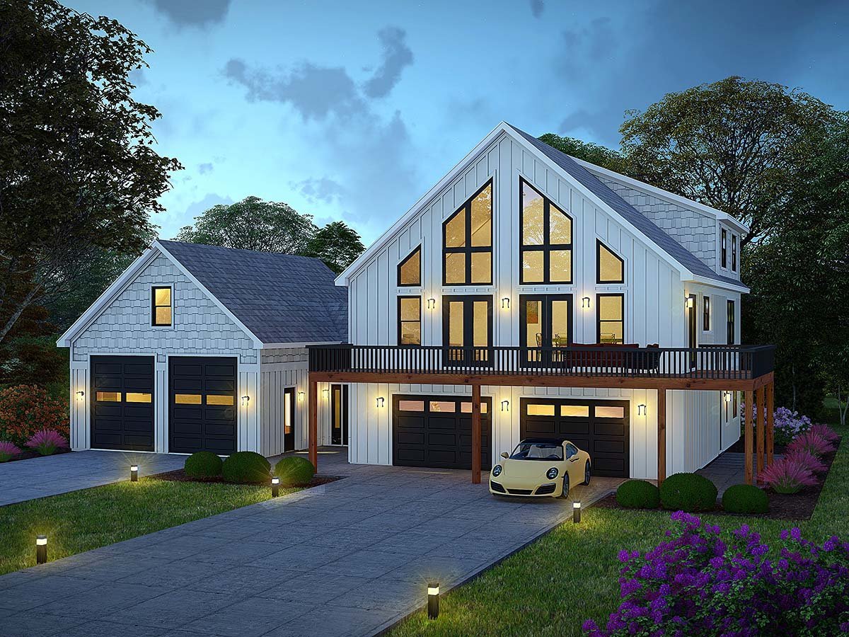 House Plan 84873 Elevation