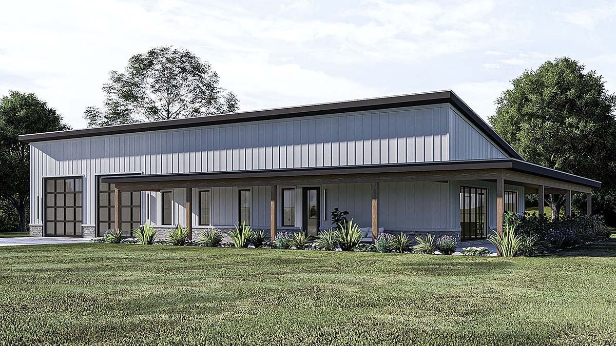 House Plan 84901 Elevation