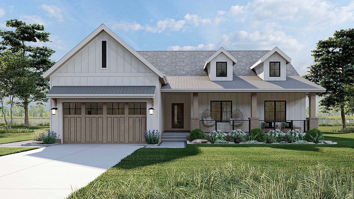 House Plan 84904 Elevation
