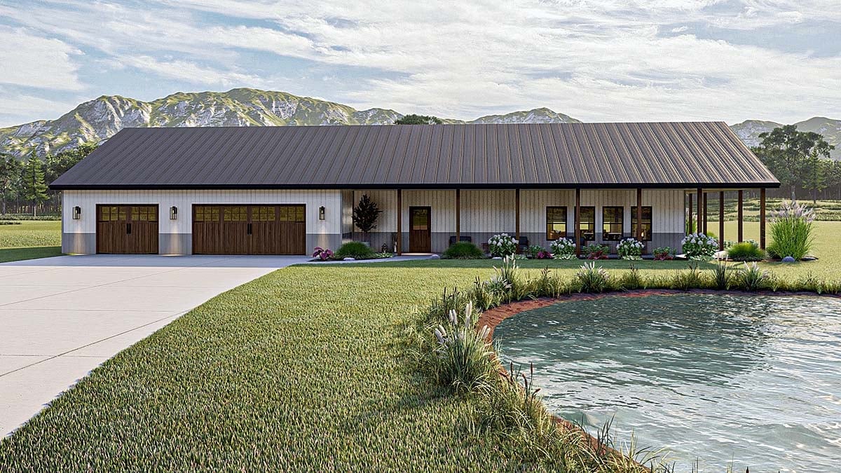 House Plan 84905 Elevation