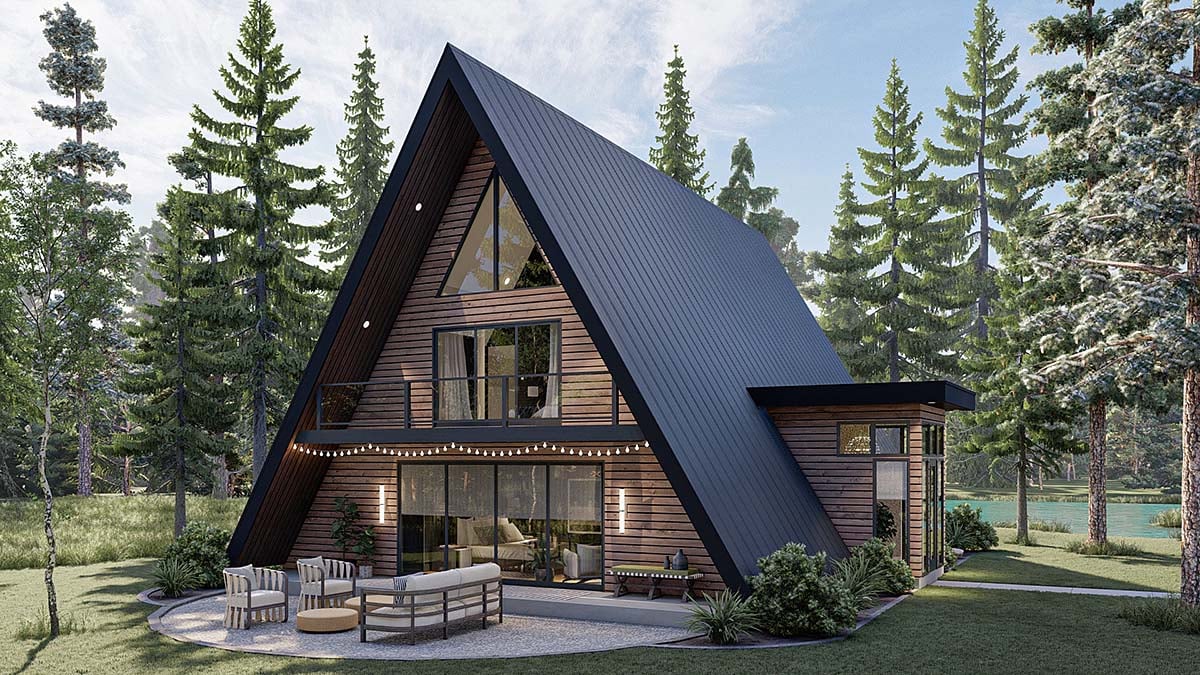 House Plan 84908 Elevation