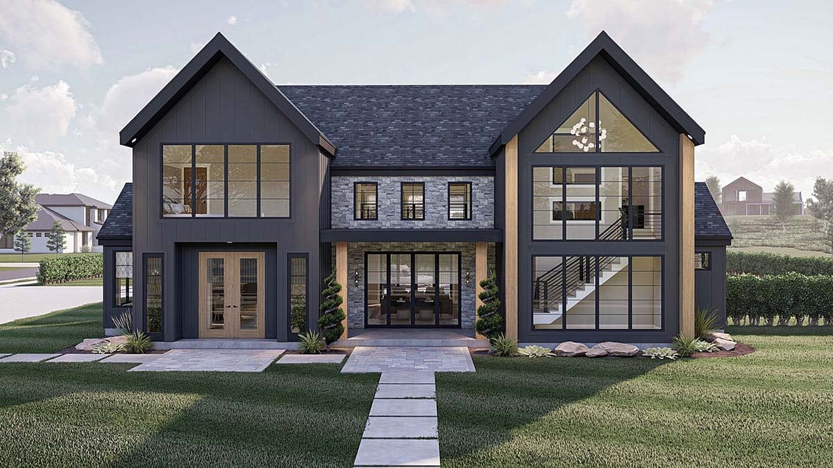 House Plan 84911 Elevation