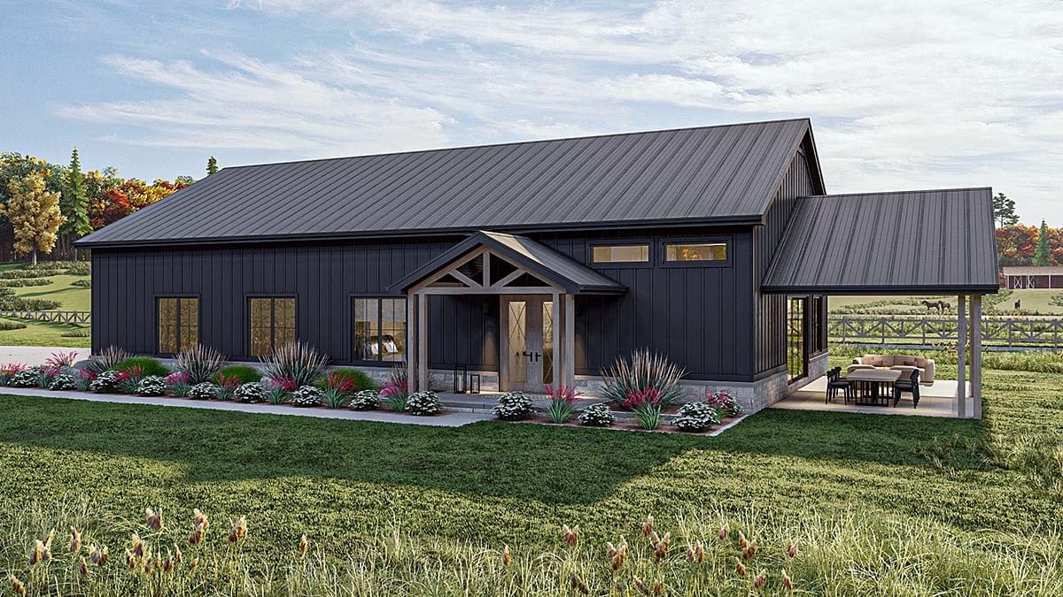 House Plan 84917 Elevation