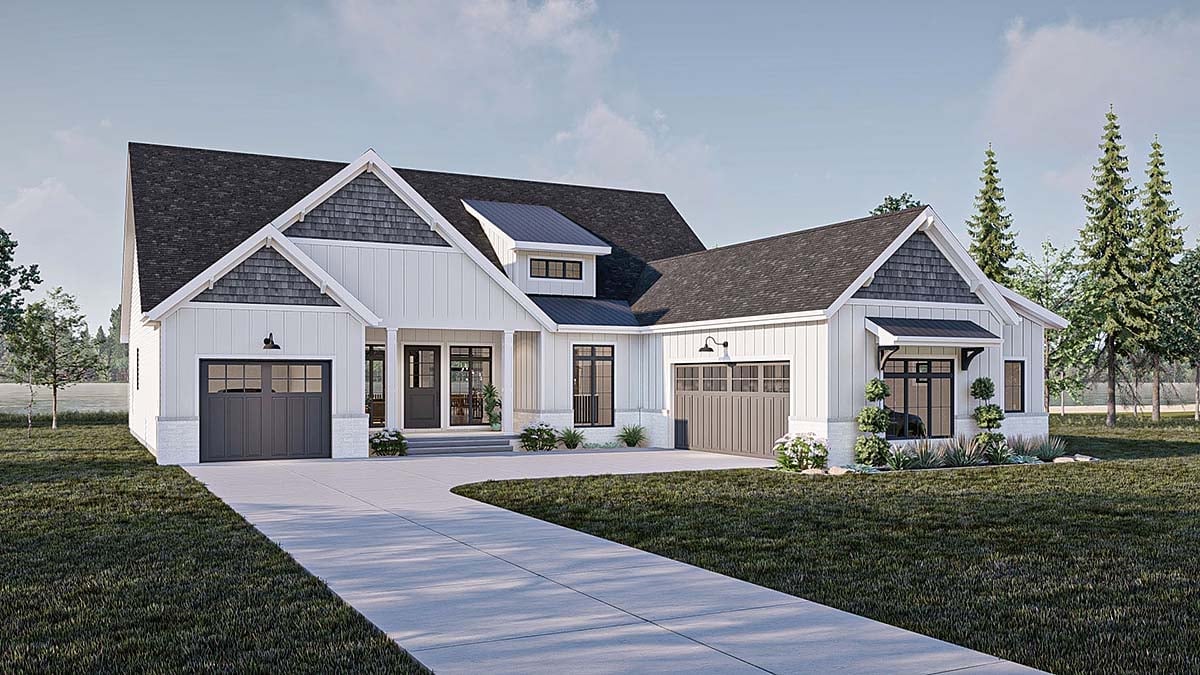 House Plan 84924 Elevation