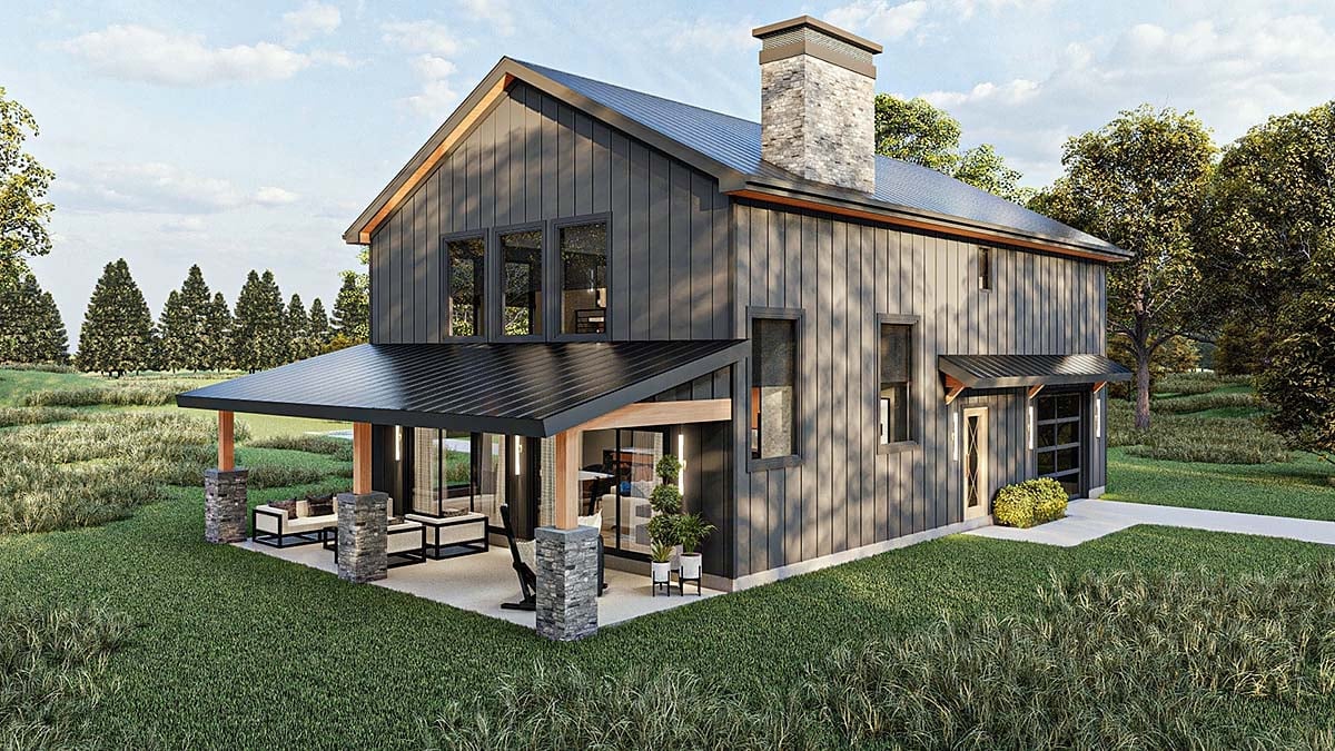 House Plan 84926 Elevation