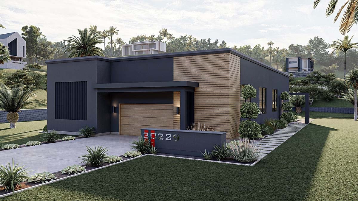 Garage Plan 84928 - 6 Car Garage Elevation