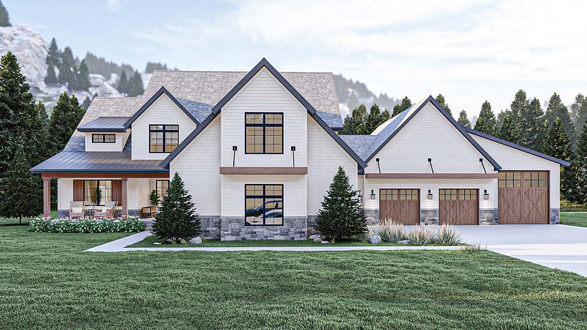 House Plan 84929 Elevation