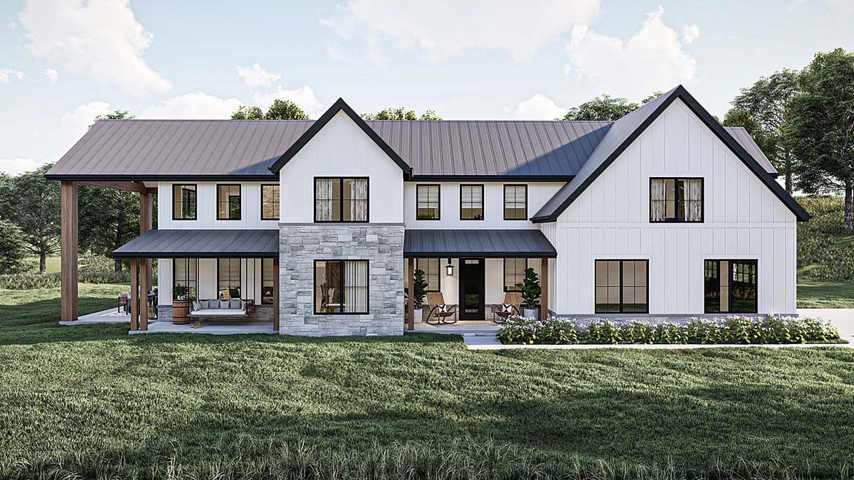 House Plan 84935 Elevation