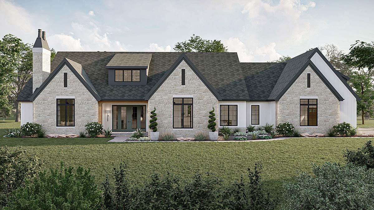 House Plan 84939 Elevation