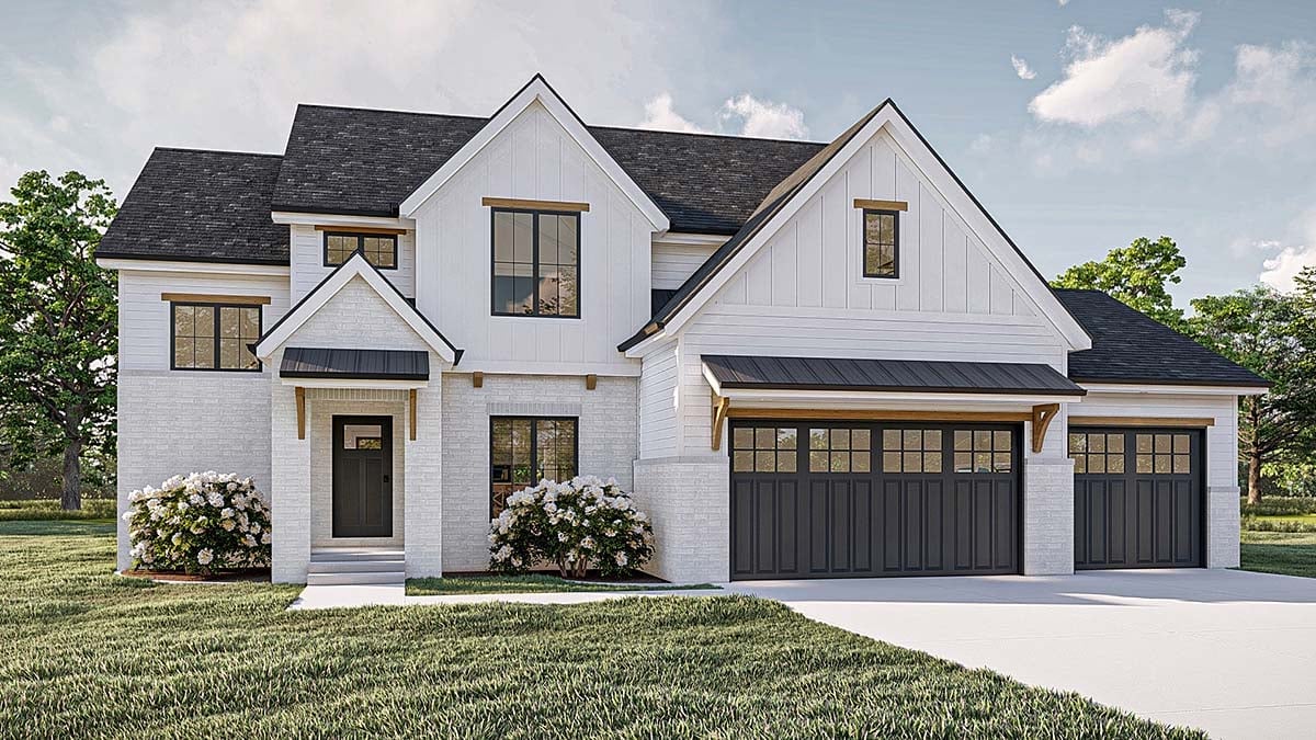 House Plan 84945 Elevation