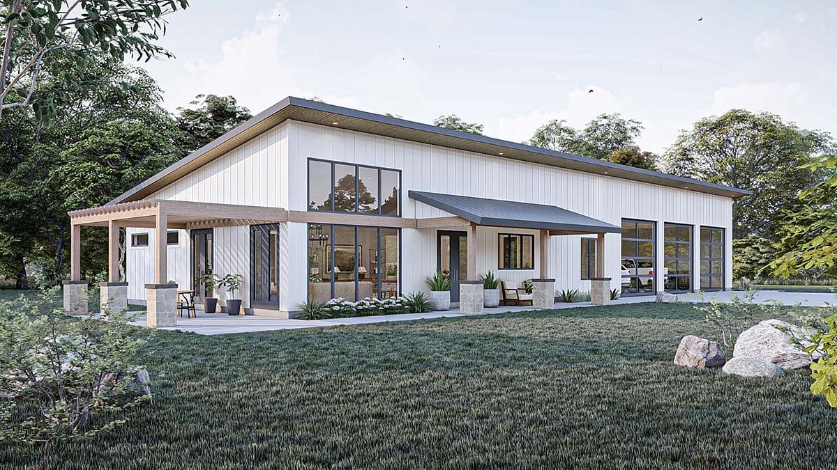 House Plan 84946 Elevation
