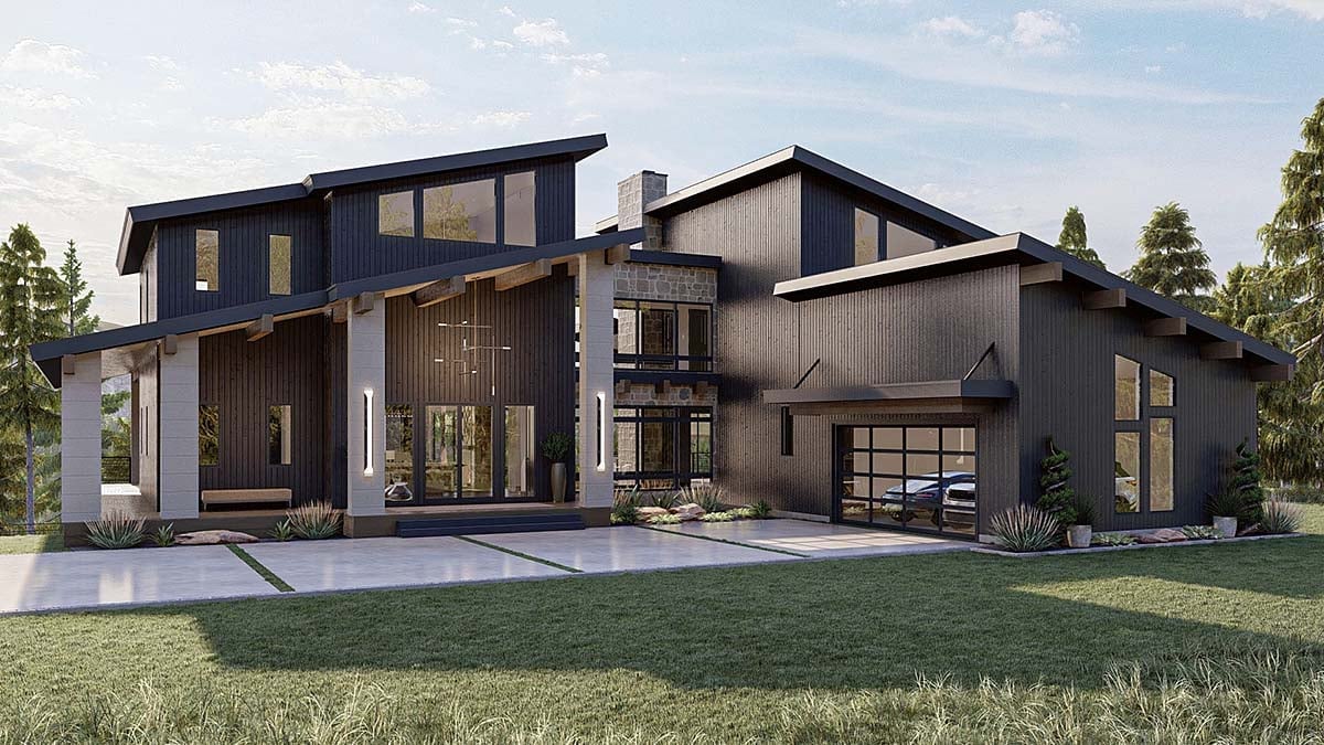 House Plan 84949 Elevation