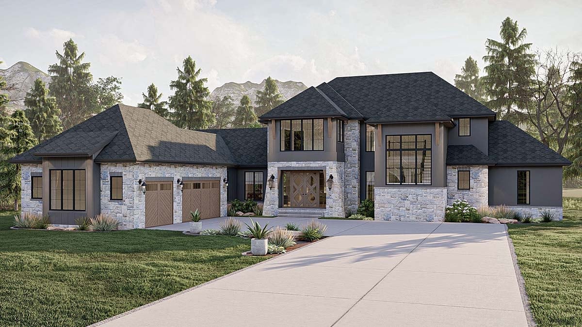 House Plan 84950 Elevation