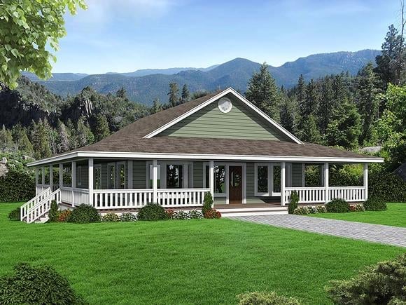 House Plan 85113 Elevation