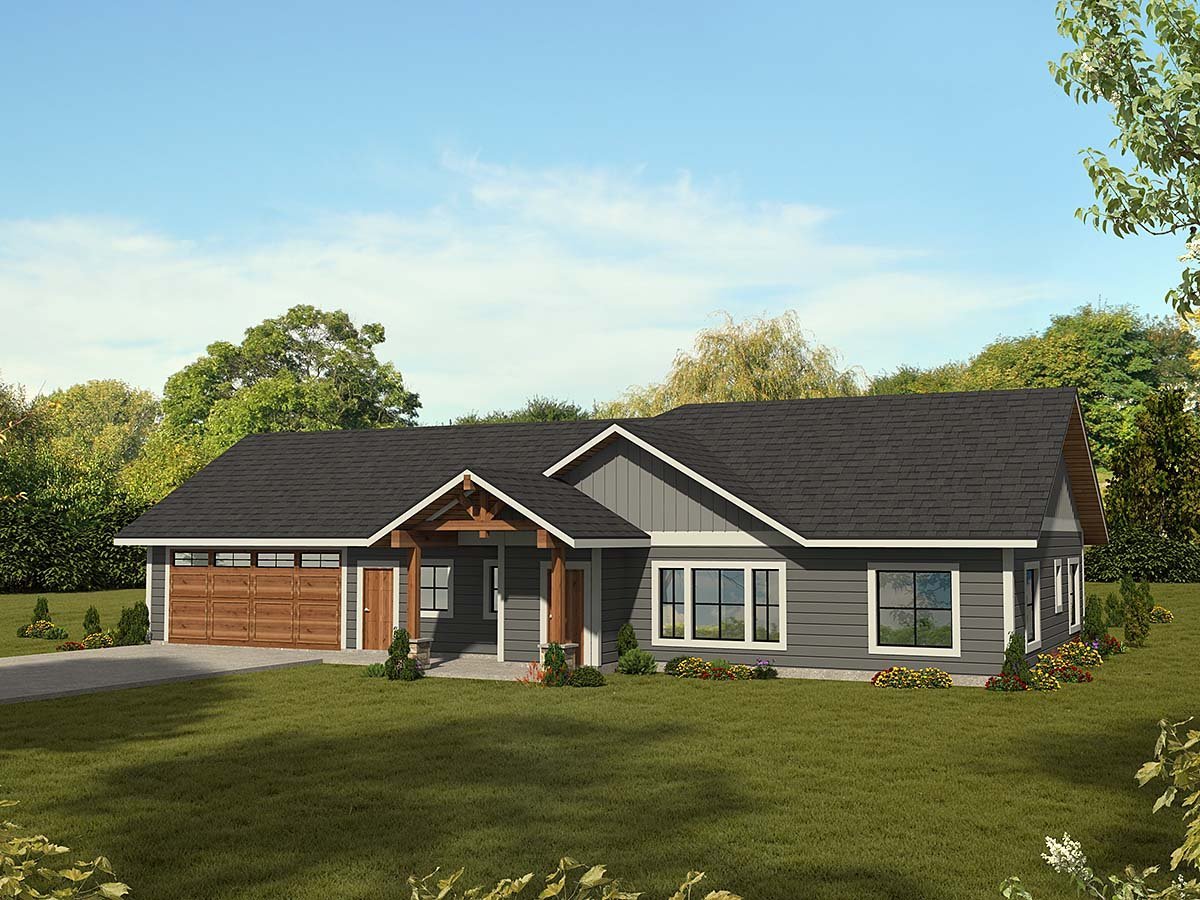 House Plan 85171 Elevation