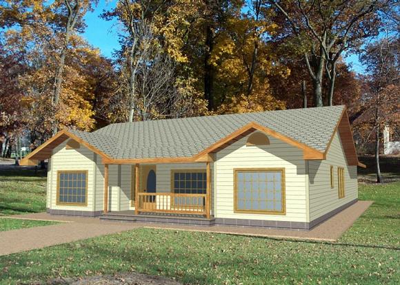 House Plan 85274 Elevation