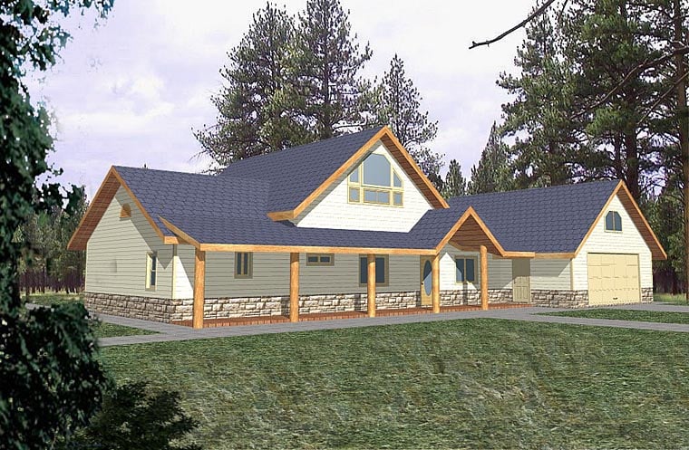 House Plan 85283 Elevation
