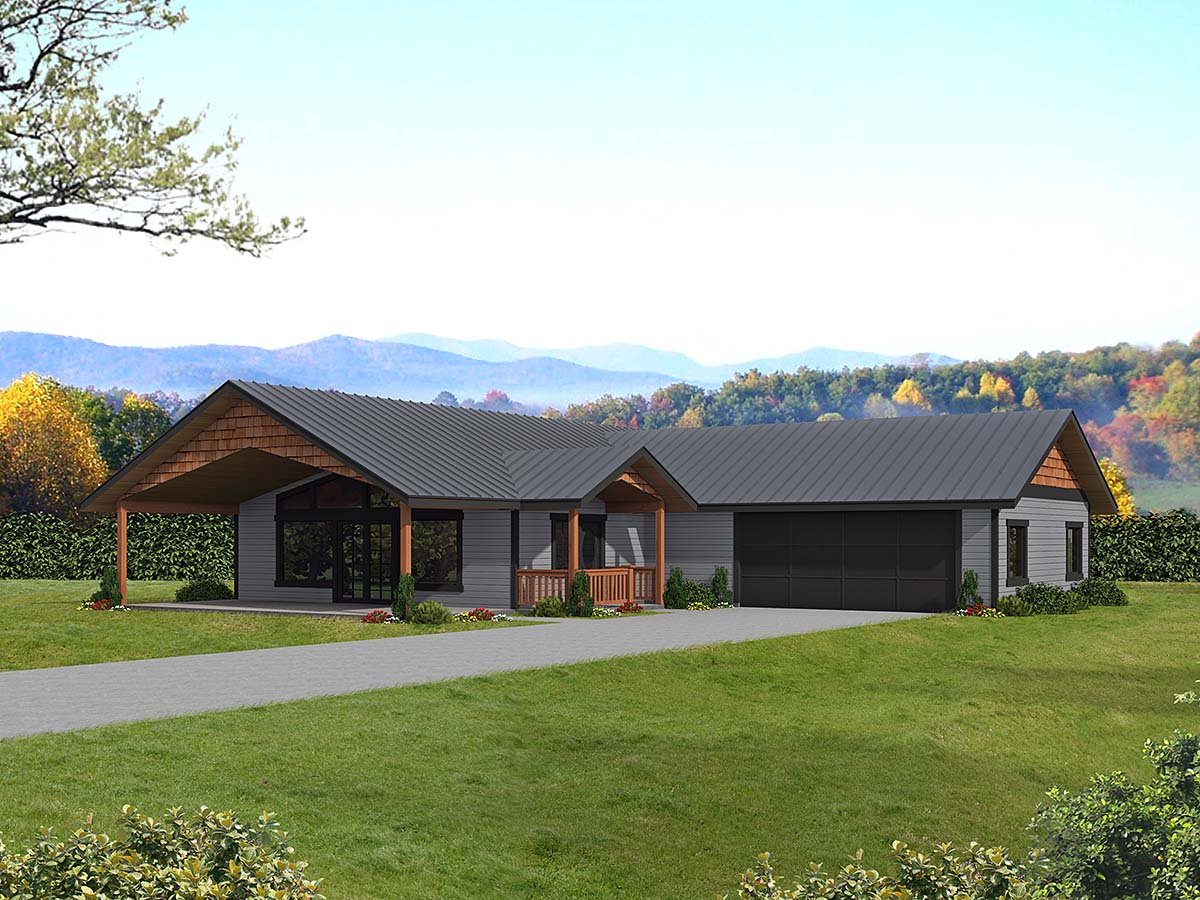 House Plan 85321 Elevation