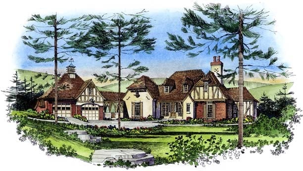 House Plan 86034 Elevation